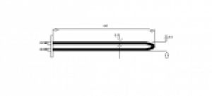 Tube pour lampe  oxyde de magnesium 350 w